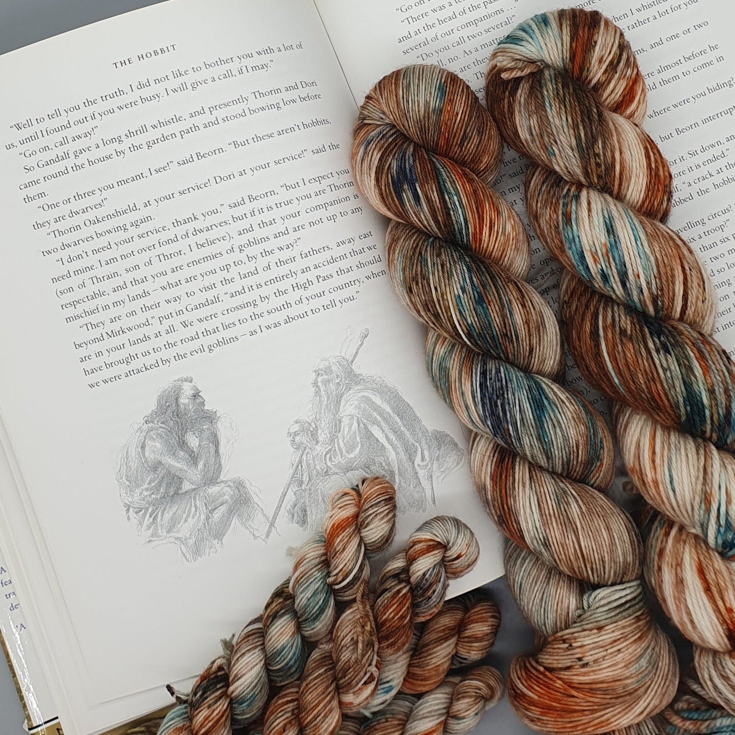 Beorn - The Skin Changer - BFL Nylon 4ply