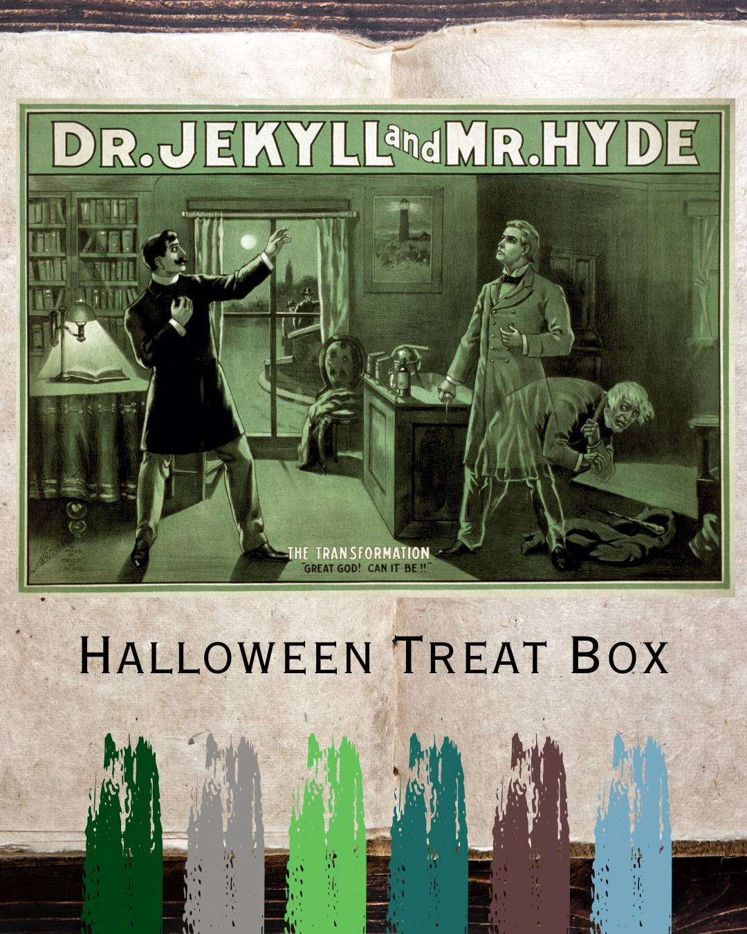 PREORDER - Halloween Treat Box - Dr Jekyll and Mr Hyde