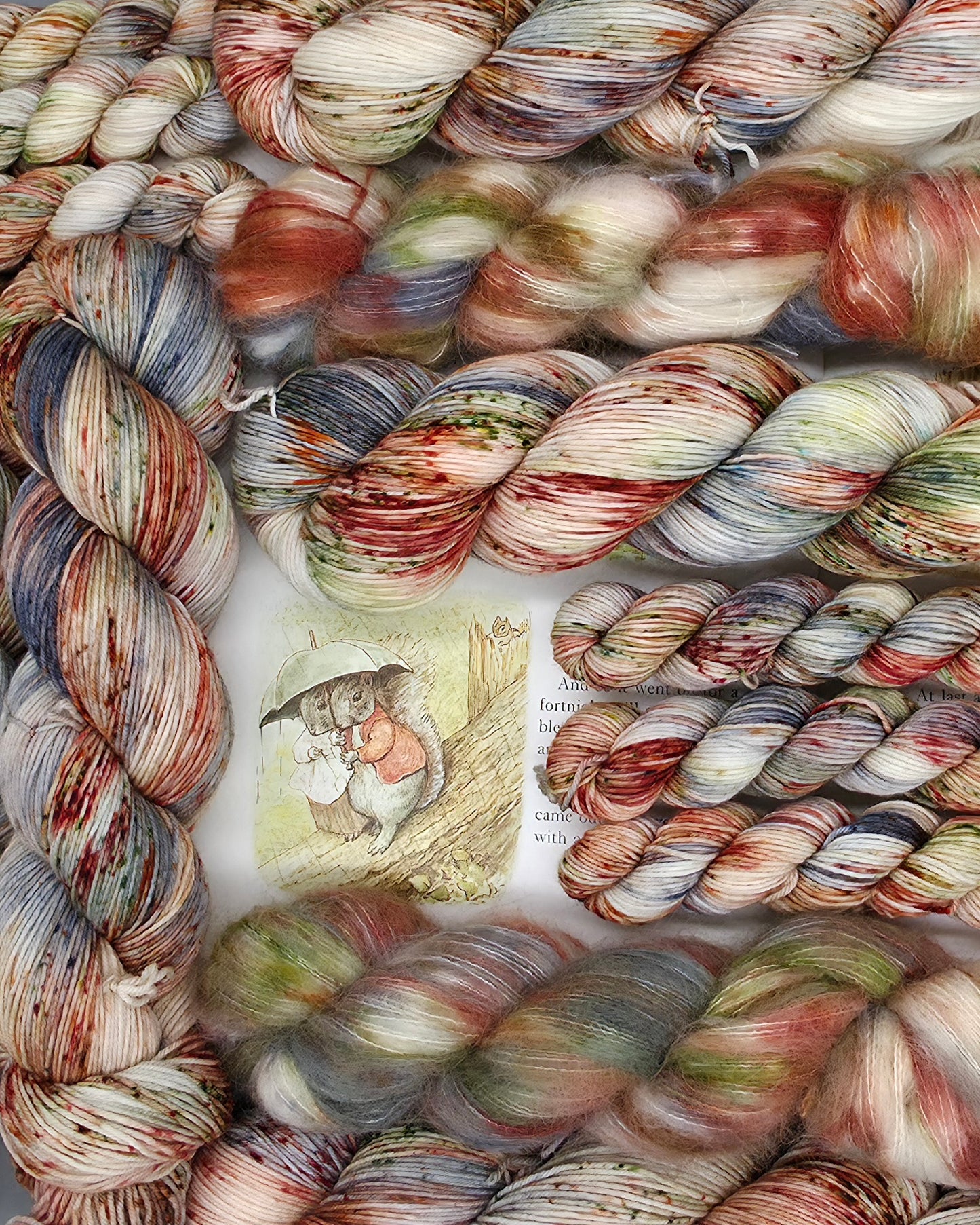 The Tale Of Timmy Tiptoes - Merino Nylon 4ply