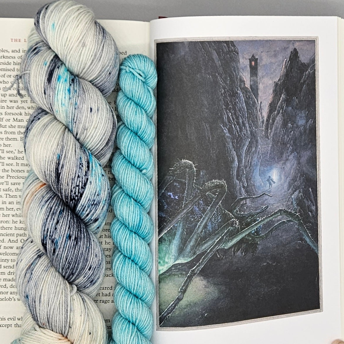 A Light In The Darkness When All Other Lights Go Out - Merino Nylon 4ply