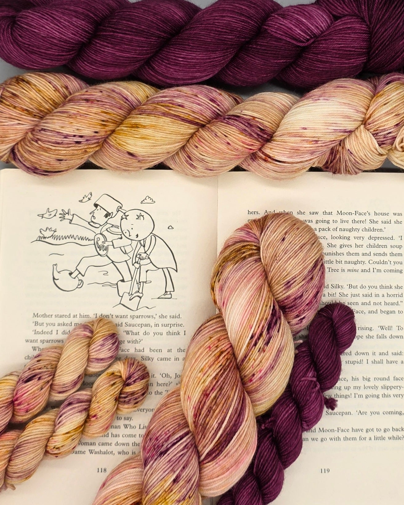 The Angry Pixie - Merino Nylon 4ply
