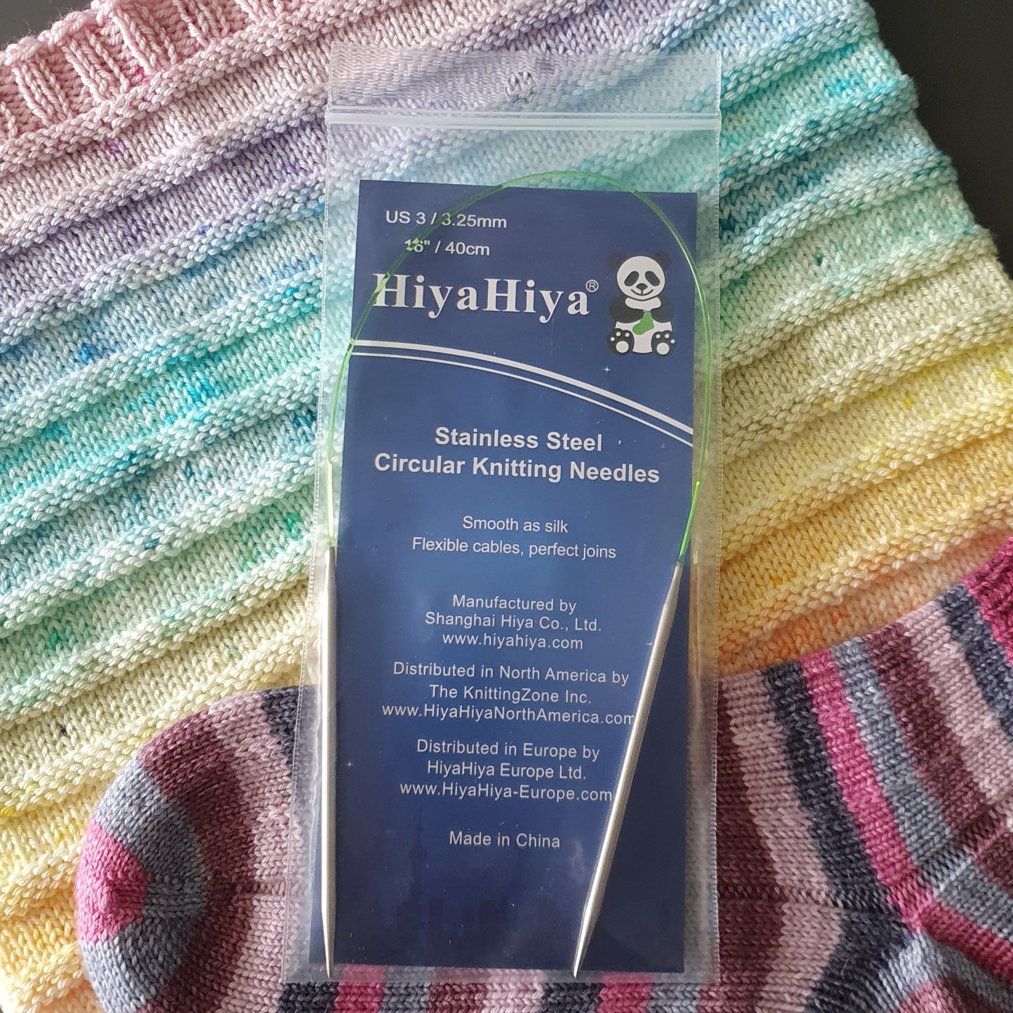 Hiya Hiya STEEL- Knitting Needles - Various Sizes