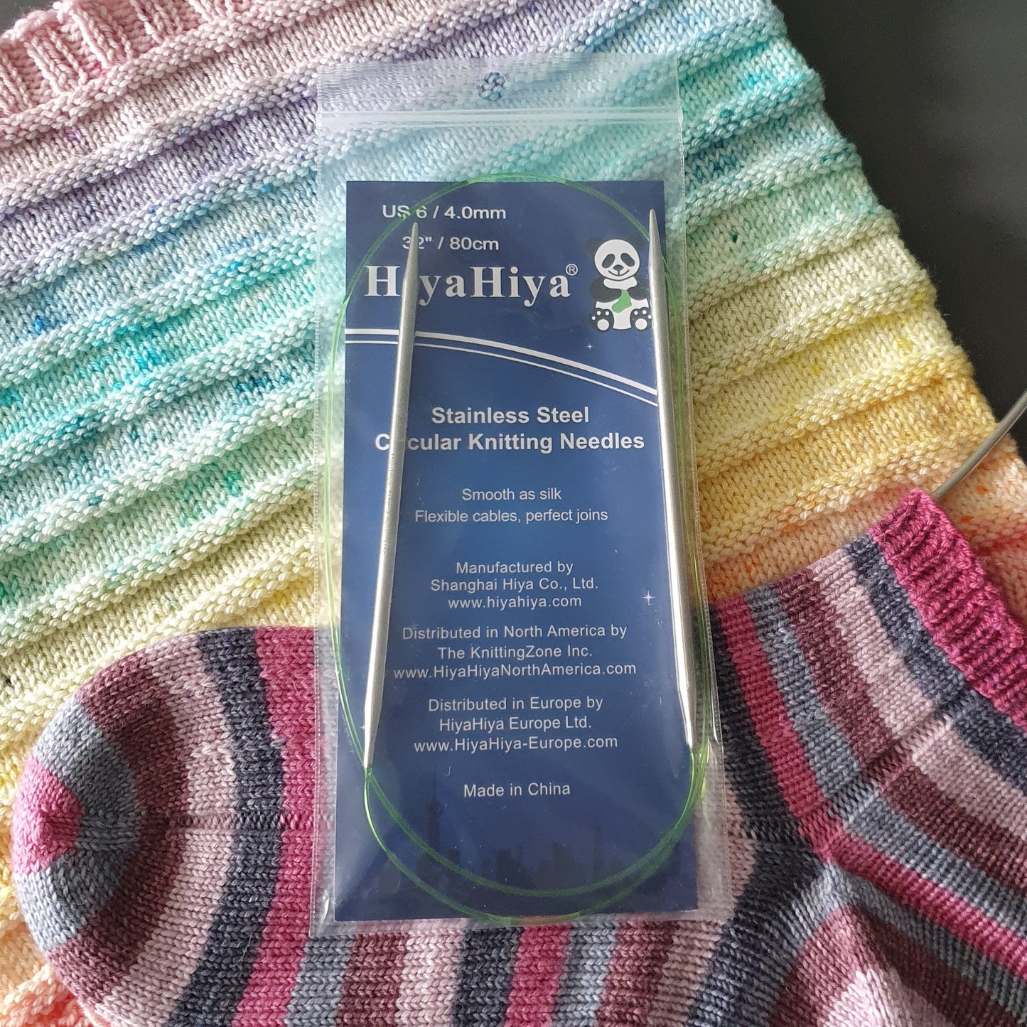 Hiya Hiya STEEL- Knitting Needles - Various Sizes