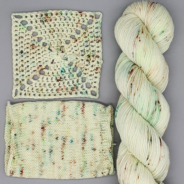 Lime and Coconut - Merino Bamboo 4ply