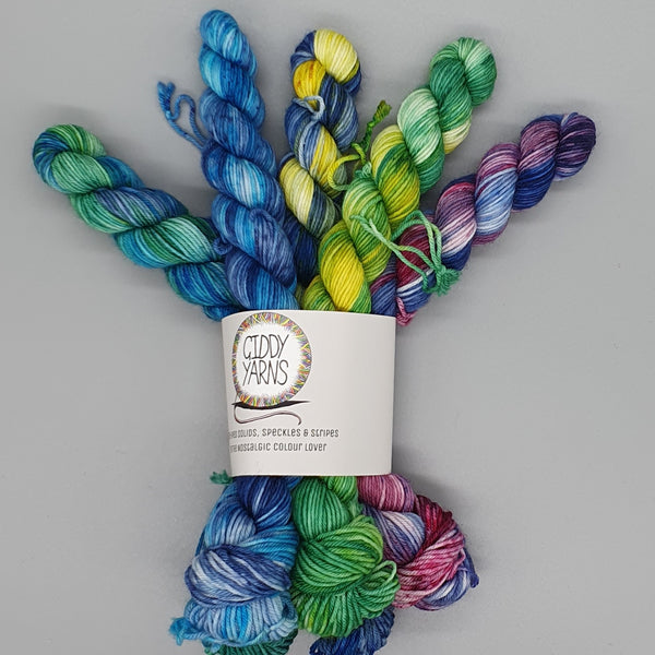 Variagated Mini Sets - Merino/Nylon