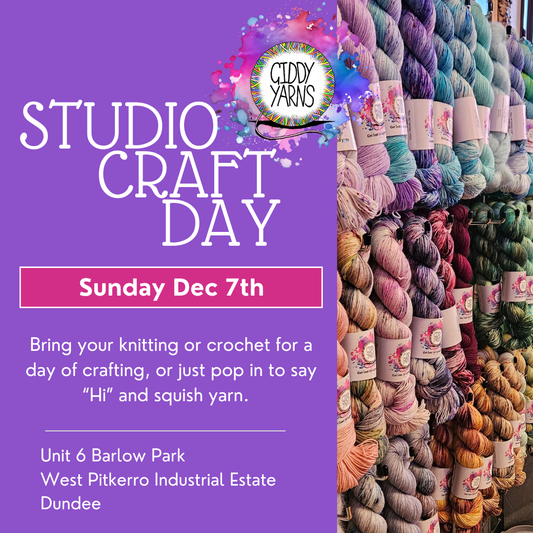 December Studio Craft Day - Book Your Place (FREE)