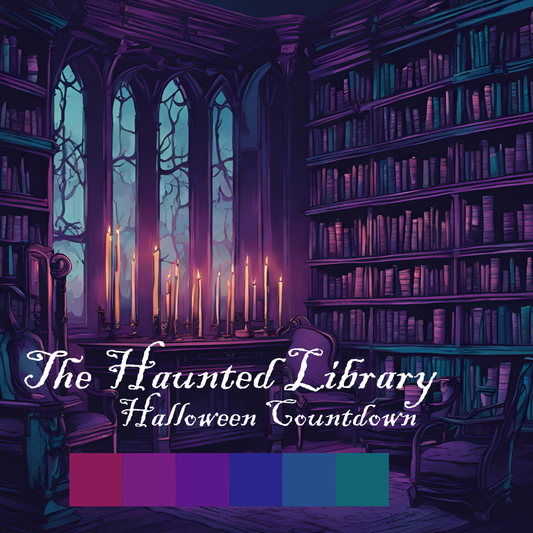 The Haunted Library - Halloween Countdown - READY TO SHIP SPARES