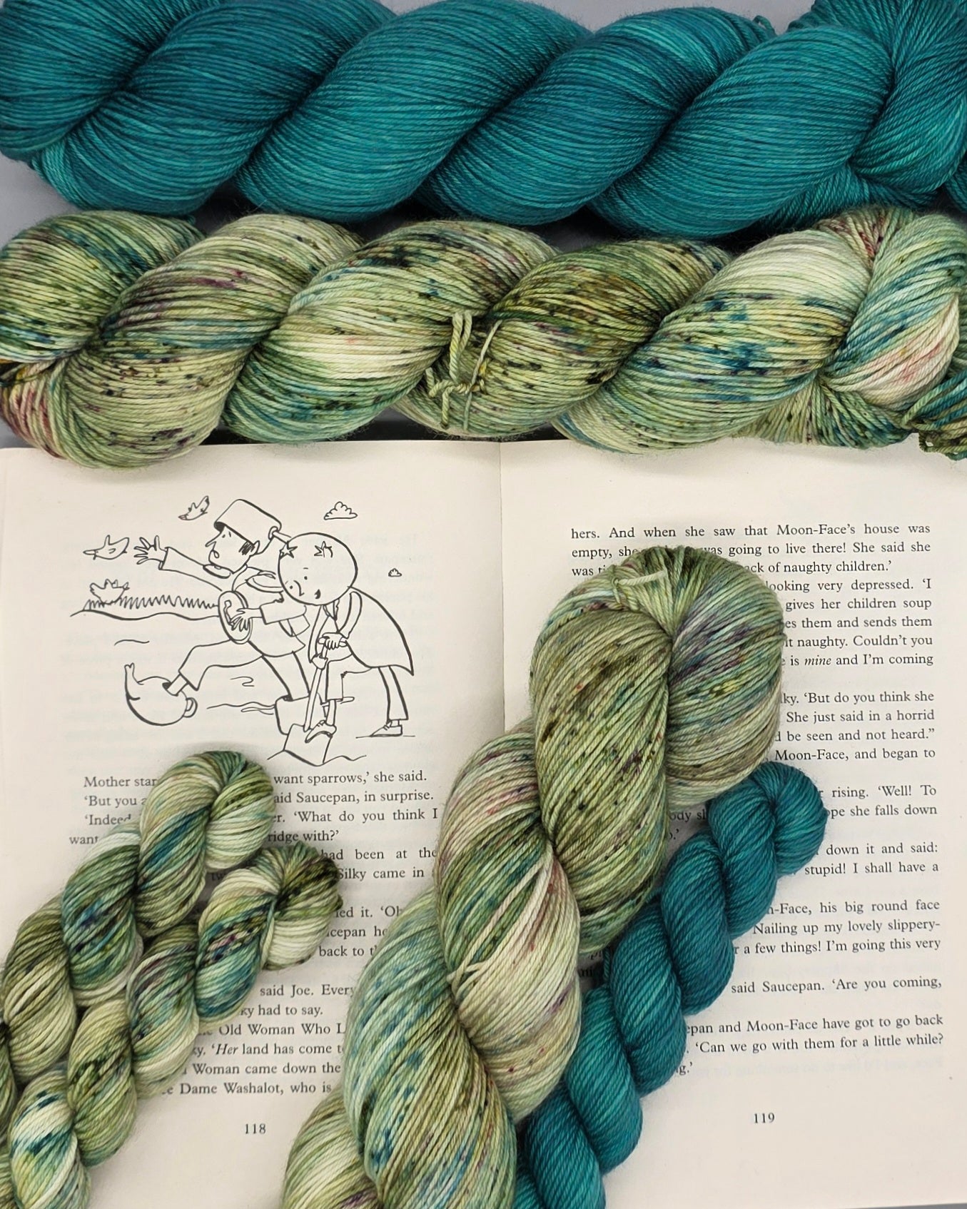 The Magic Faraway Tree - Merino Nylon 4ply