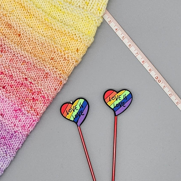 Love Is Love Needle Stoppers
