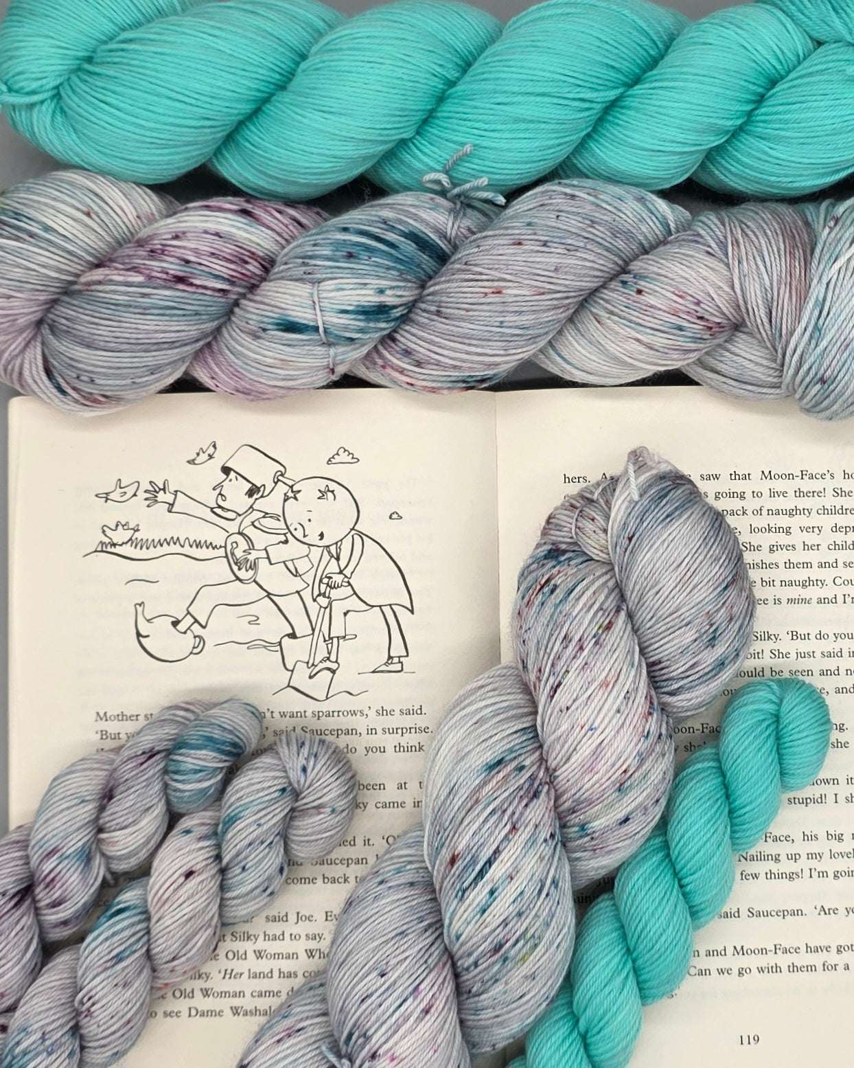 The Saucepan Man - Merino Nylon 4ply