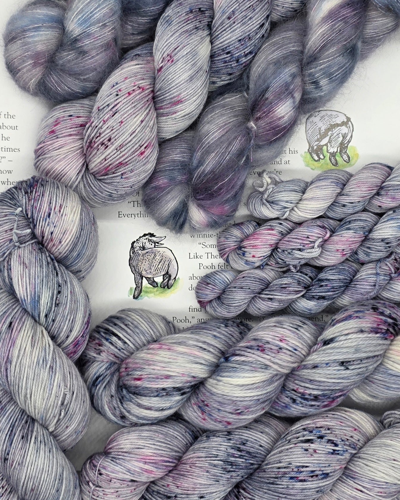 DYED TO ORDER - Eeyore Loses A Tail