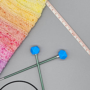 Blue Hexi Needle Stoppers