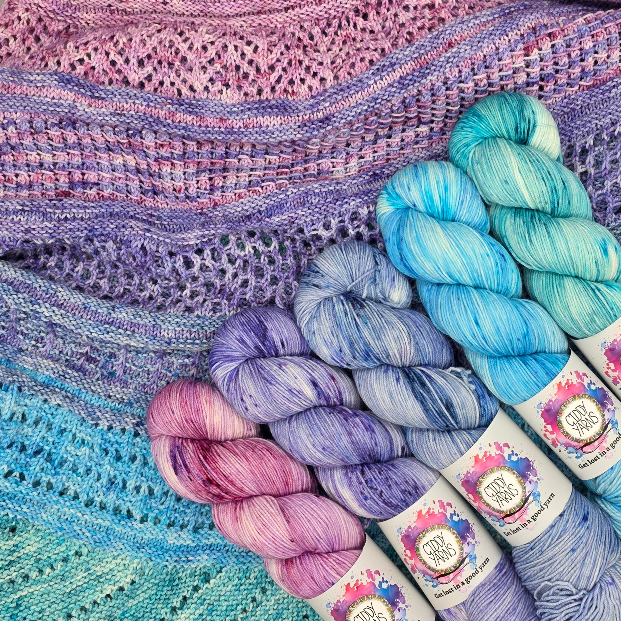 Kit Machine Yarn Midsummer Yarn Kit – Giddy Yarns