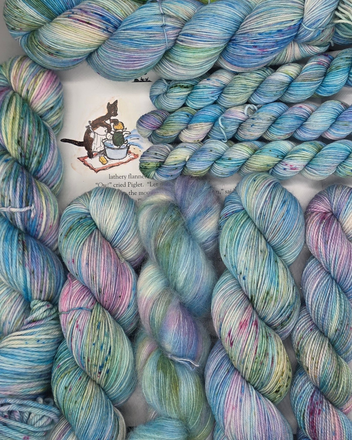 DYED TO ORDER - Piglet Has A Bath