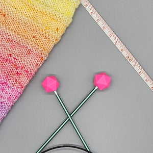 Pink Hexi Needle Stoppers