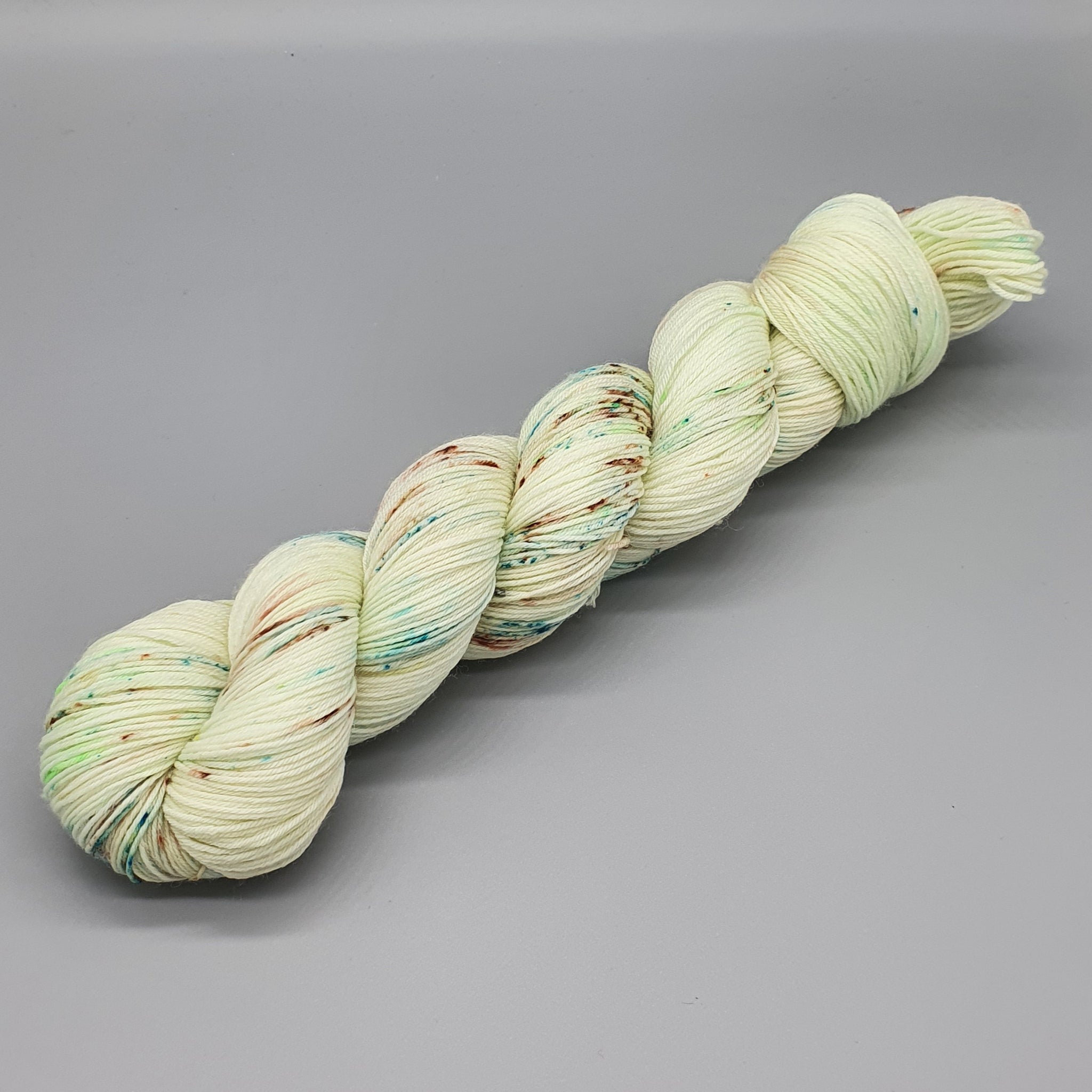 Lime and Coconut - Merino Nylon 4ply