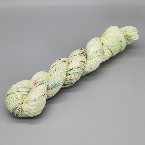 Lime and Coconut - Merino Nylon 4ply