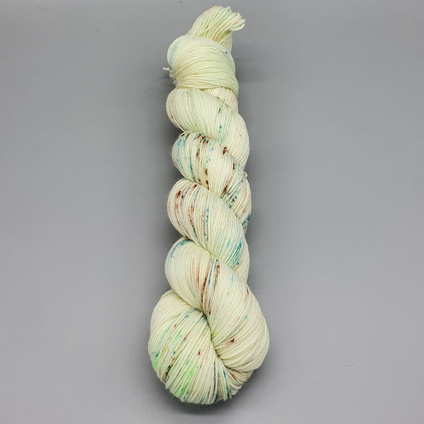 Lime and Coconut - Merino Nylon 4ply