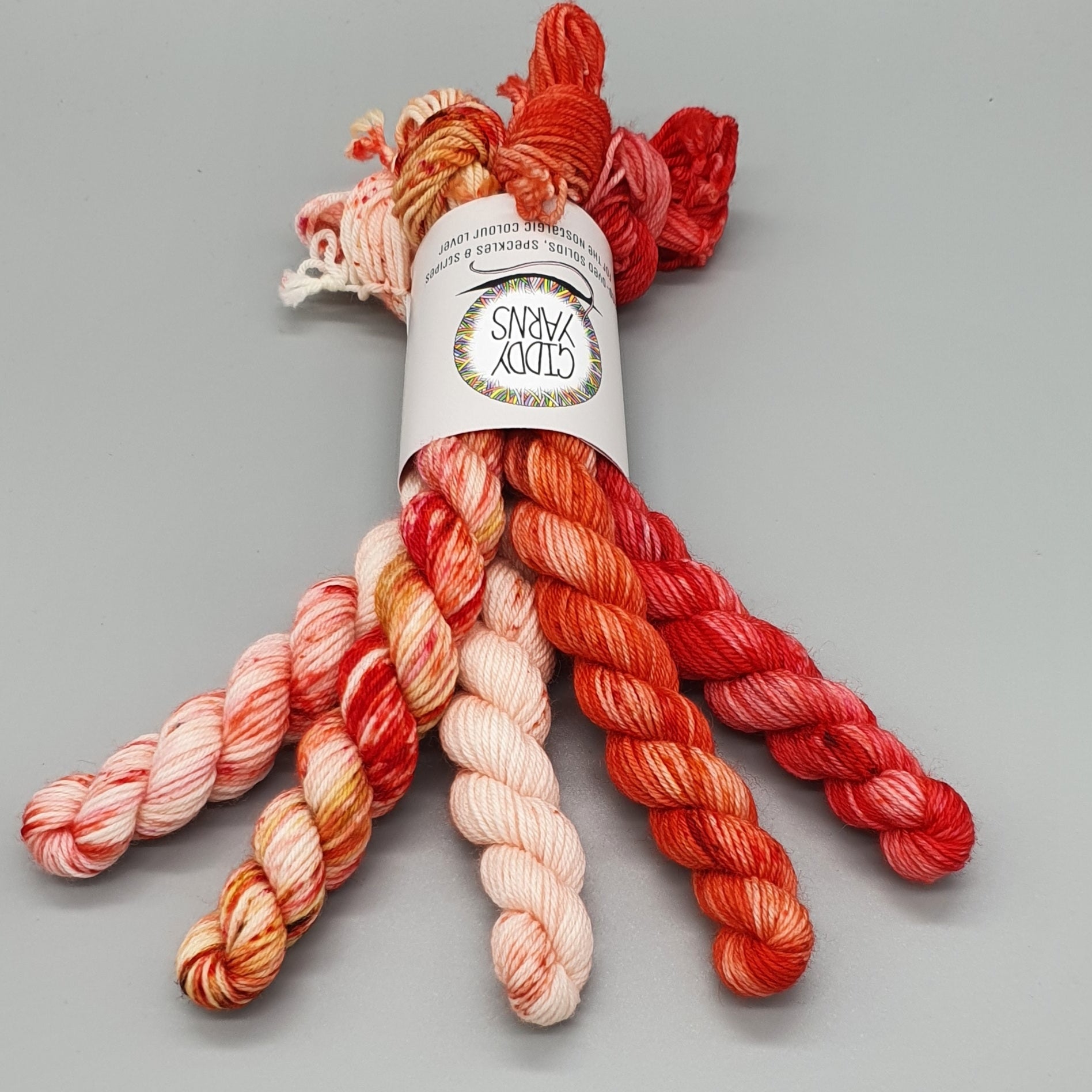 Red Mini Bundle - 4ply and DK