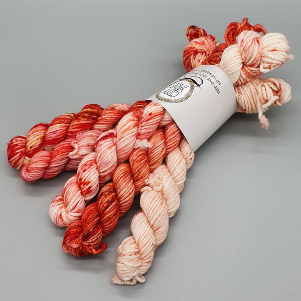 Red Mini Bundle - 4ply and DK