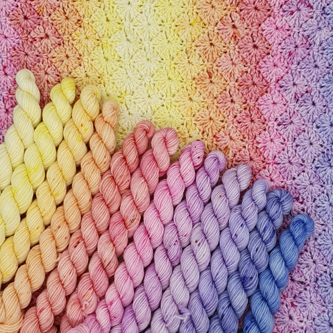 Sunset Fade Mini Skeins